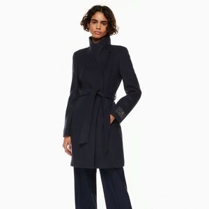 Babaton Connor Wool Peacoat - Medium